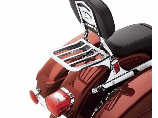 SPORT RACK, CHROME - SOFTAIL