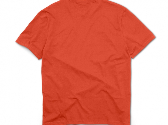 TEE-KNIT,ORANGE