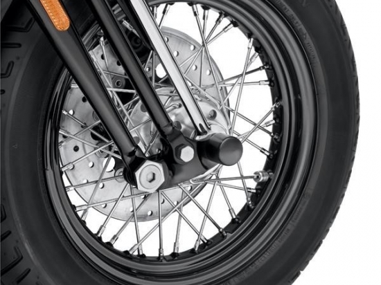 AXLE COVER, BLACK