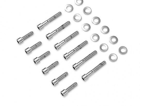 ROCKER BOX CHROME HARDWARE KIT