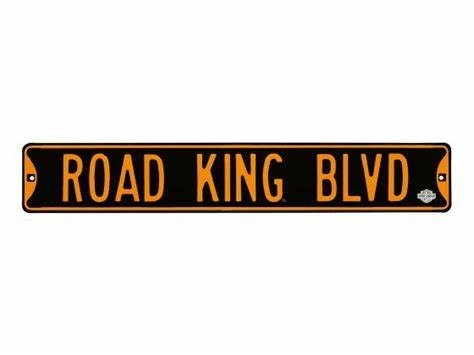 HD ROAD KING BLVD STREET SIGN