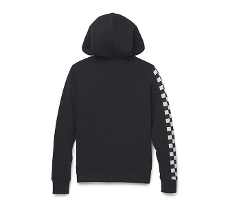 HOODIE-KNIT,BLACK