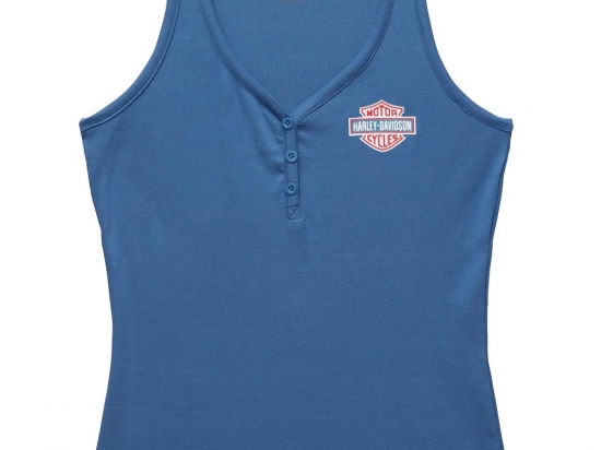 TANK-KNIT,BLUE