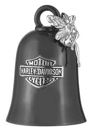 RB BRASS B&S FAIRY CHARM BELL-BLK/SLV
