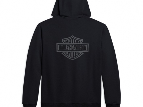 HOODIE-KNIT,BLACK