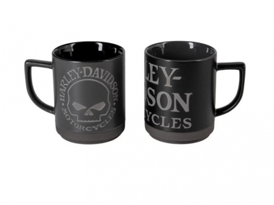 H-D Willie G. Skull Mug Set