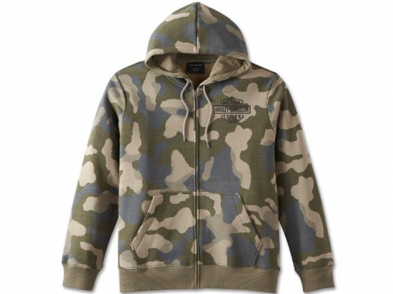 HOODIE-KNIT,CAMOUFLAGE