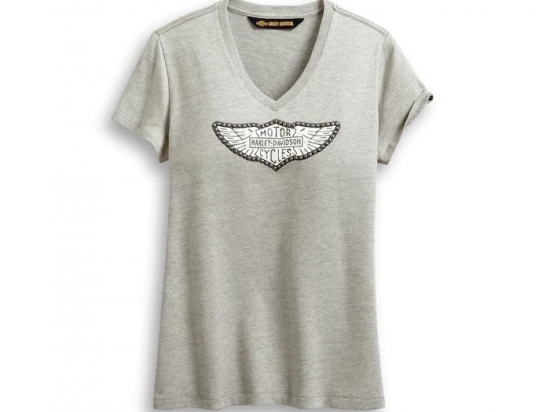 TEE-DISTRESSED WING LOGO,S/S,L