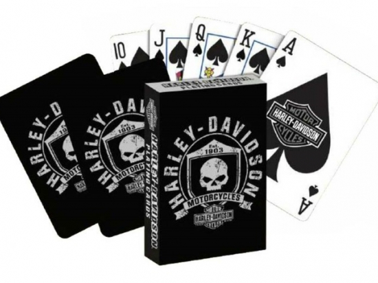 SKULL AND SHIELD PLAYING CARDS