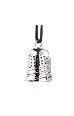 RB USA FLAG BELL-SLV