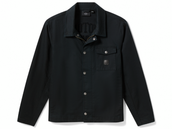 OVERSHIRT-WOVEN,BLACK