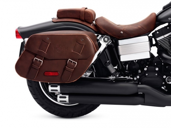 SADDLEBAG KIT, BROWN (DYNA)