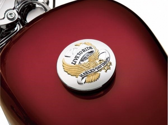 GOLD EAGLE GAS CAP MEDALLION