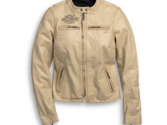 JACKET-LEATHER,BROWN