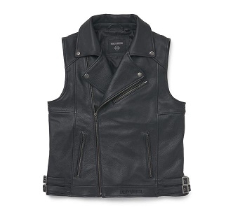 JACKET-CASUAL,LEATHER,BLACK