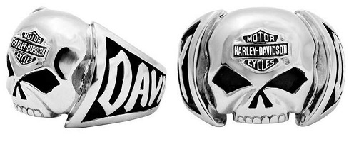 HD STEEL SKULL RING 09