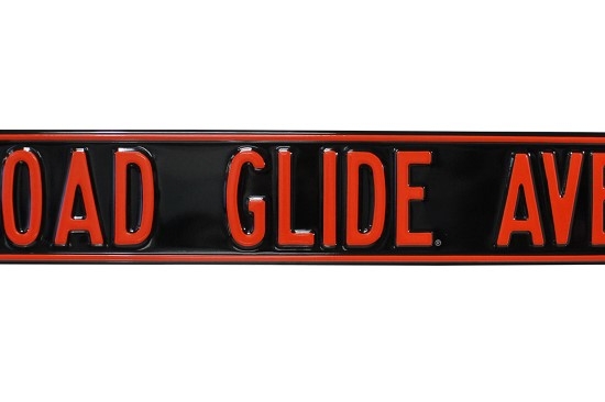 HD ROAD GLIDE AVE ST SIGN