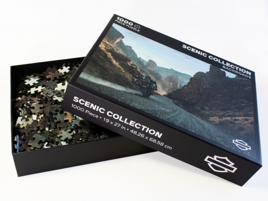 Games - Puzzle - H-D Scenic Backroads