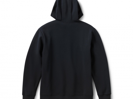 HOODIE-KNIT,BLACK