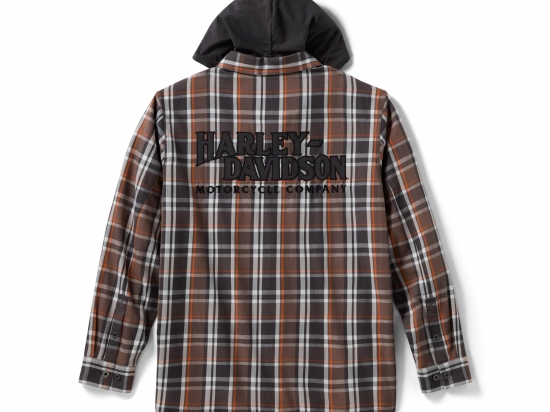 SHIRT-WOVEN,WARM GREY/DARK GRE