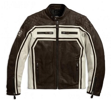 JACKET-LEA,DASH,BROWN