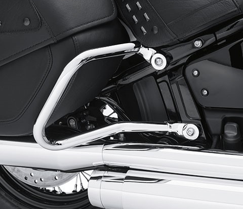 SADDLEBAG GUARDS, CHROME