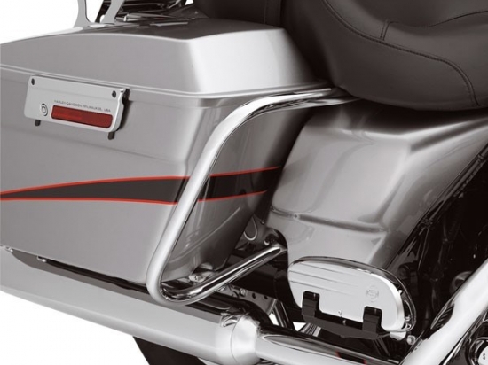 CHROME REAR SADDLEBAG GUARD KI