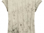 TEE-CROSS LOGO,S/S,KNT,WHT