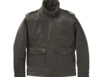 JACKET-CASUAL,LEATHER,BROWN
