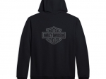 HOODIE-KNIT,BLACK