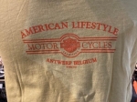WHISPERING LOGO LADIES V-NECK BUTTER L