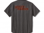 SHIRT-WOVEN,BLACK/DARK GREY ST
