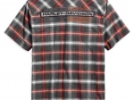 SHIRT-GMIC,S/S,WOVEN,PLD