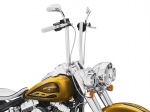 FAT CHIZELED HANDLEBAR, CHROME