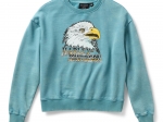 SWEATSHIRT-KNIT,TEAL BLUE