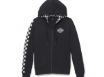HOODIE-KNIT,BLACK