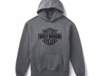 HOODIE-KNIT,GREY