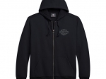 HOODIE-KNIT,BLACK