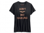 TEE-AINT NO DARLING,S/S,KNT,BL