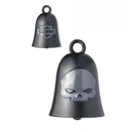 RB BLK MATTE SKULL BELL-SLV/BLK