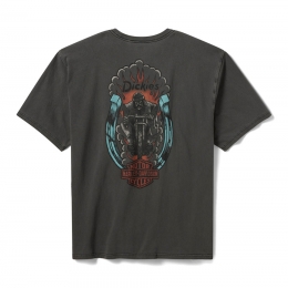 TEE-KNIT,DICKIES,1930 MOTO RACER,BLACK