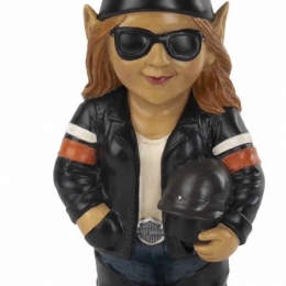 Lady Biker Gnome - Sunny