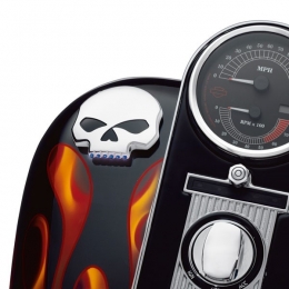 FUEL GAUGE,LED,SKULL