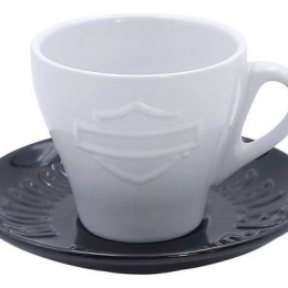 HD MOTORCYCLES CUP & SAUCER
