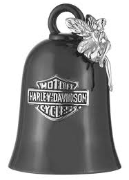 RB BRASS B&S FAIRY CHARM BELL-BLK/SLV