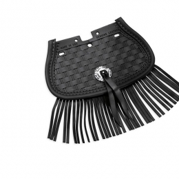 MUDFLAP, BLACK FRINGE