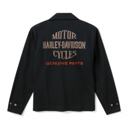 OVERSHIRT-WOVEN,BLACK