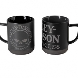H-D Willie G. Skull Mug Set