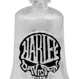 CALAVERA SILVER SKULL RIDE BELL