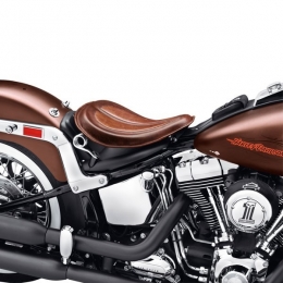 SOLO SADDLE - BROWN LEATHER